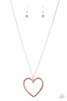 Paparazzi Accessories Va-Va-VALENTINE - Pink Necklace