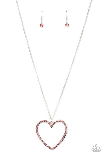 Paparazzi Accessories Va-Va-VALENTINE - Pink Necklace