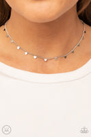 Paparazzi Accessories Cupids Cutest Valentine - Silver Necklace