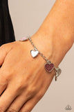 Paparazzi Accessories Lusty Lockets - Multi Bracelet