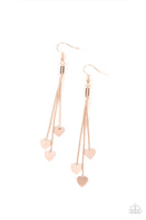 Paparazzi Accessories Higher Love - Rose Gold Earring
