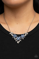 Paparazzi Accessories Floral Fashion Show - Blue Necklace
