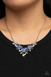 Paparazzi Accessories Floral Fashion Show - Blue Necklace