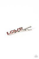 Paparazzi Accessories Adored Adornment - Red Hair Clips