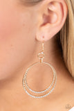 Paparazzi Accessories Spin Your HEELS - Gold Earring