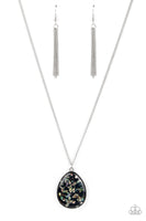 Paparazzi Accessories Shimmering Seafloors - Black Necklace