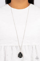 Paparazzi Accessories Shimmering Seafloors - Black Necklace