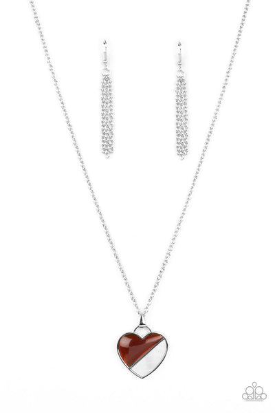 Paparazzi Accessories Nautical Romance - Brown Necklace