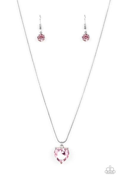 Paparazzi Accessories Smitten with Style - Pink Necklace
