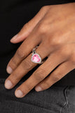 Paparazzi Accessories Committed to Cupid - Pink Ring