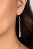 Paparazzi Accessories Hugs and Kisses - Copper Necklace