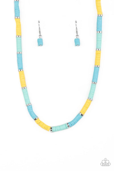 Paparazzi Accessories Rainbow  Road - Blue Necklace