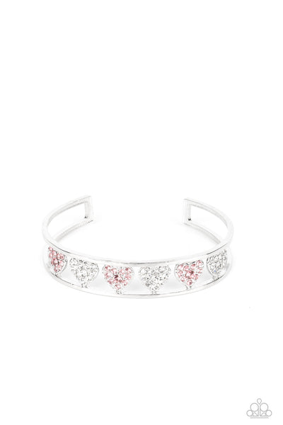 Paparazzi Accessories Decadent Devotion - Pink Bracelet