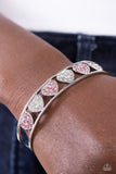Paparazzi Accessories Decadent Devotion - Pink Bracelet