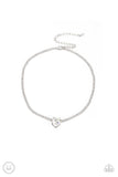 Paparazzi Accessories Flirty Fiancé - White Choker Necklace