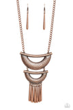 Paparazzi Accessories Fringe Festival - Copper Necklace