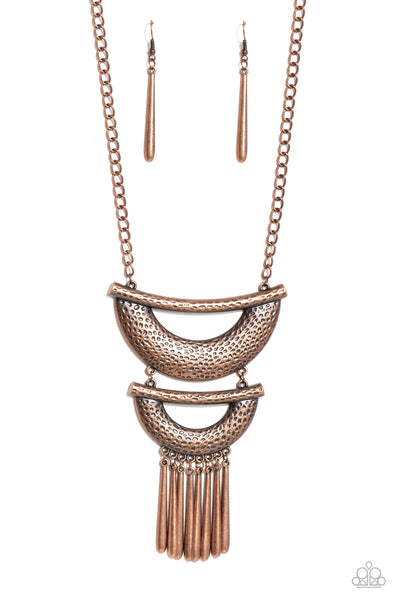 Paparazzi Accessories Fringe Festival - Copper Necklace