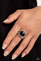 Paparazzi Accessories Scintillating Swirl - Blue Ring