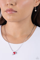 Paparazzi Accessories Courting Cupid - Red Necklace