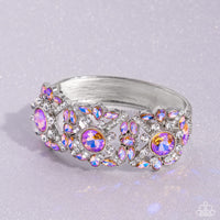 Paparazzi Accessories Shimmering Solo - Orange Bracelet - Life of the Party Jan '24