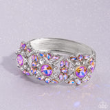 Paparazzi Accessories Shimmering Solo - Orange Bracelet - Life of the Party Jan '24