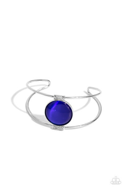 Paparazzi Accessories Candescent Cats Eye - Blue Bracelet