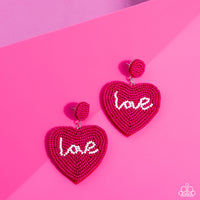 Paparazzi Accessories Sweet Seeds - Pink Seed Bead Earring