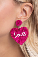 Paparazzi Accessories Sweet Seeds - Pink Seed Bead Earring