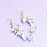 Paparazzi Accessories Fancy Flaunter - White Earring