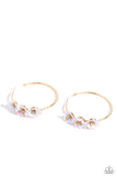 Paparazzi Accessories Ethereal Embellishment - Gold Hoop Earring