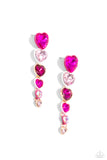 Paparazzi Accessories Cascading Casanova - Pink Earring