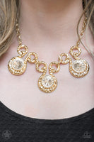 Paparazzi Accessories Hypnotized Necklace Set Gold