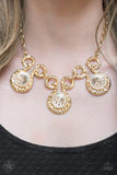 Paparazzi Accessories Hypnotized Necklace Set Gold