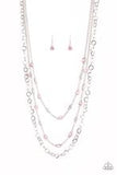 Paparazzi Accessories Metro Mixer Pink Necklace