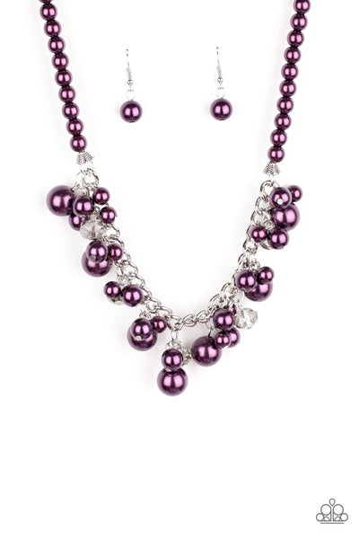 Paparazzi Accessories Prim and POLISHED Purple Necklace