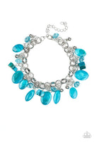 Paparazzi Accessories Seashore Sailing Blue Bracelet