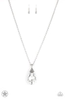 Paparazzi Accessories Spellbinding Sparkle White Necklace Set