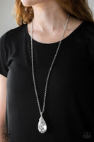 Paparazzi Accessories Spellbinding Sparkle White Necklace Set