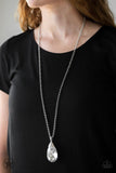 Paparazzi Accessories Spellbinding Sparkle White Necklace Set
