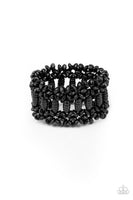 Paparazzi Accessories Fiji Flavor - Black Bracelet