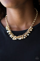 Paparazzi Accessories Trust Fund Baby Gold Necklace