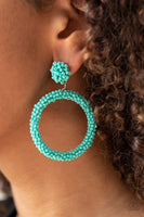 Paparazzi Accessories Be All You Can Bead Blue Earring