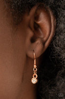 Paparazzi Accessories Fiercely Flowering Copper Necklace