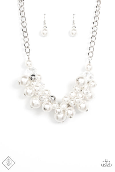 Paparazzi Accessories Romantically Reminiscent White Necklace