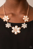 Paparazzi Accessories Fiercely Flowering Copper Necklace