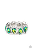 The Sparkle Society Multi Green Bracelet