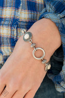 Paparazzi Accessories Musical Mountains White Bracelet