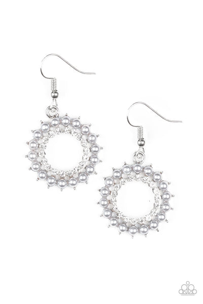 Paparazzi Accessories Wreathed In Radiance Silver Earring