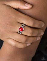 Paparazzi Accessories TREK and Field Red Ring