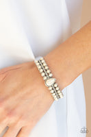 Paparazzi Accessories Nature Resort White Bracelet